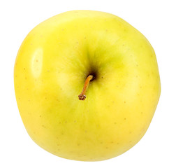 Single a yellow apple