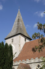 Fototapeta na wymiar Church at Bosham. West Sussex. England