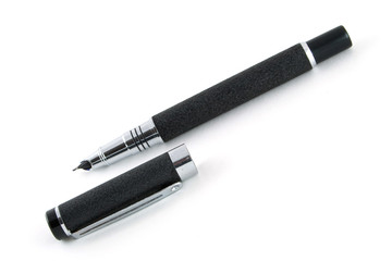 Fountain pen isolated on white background