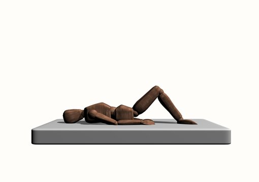 relax-sdraiato su materasso