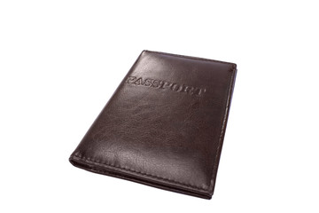 leather passport cover
