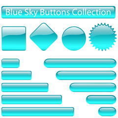 Blue Sky Buttons Collection