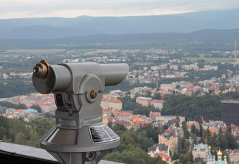 Fototapeta na wymiar teleskop