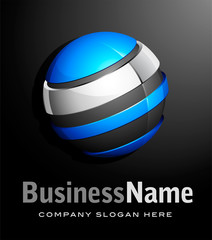 Business logo design 3D