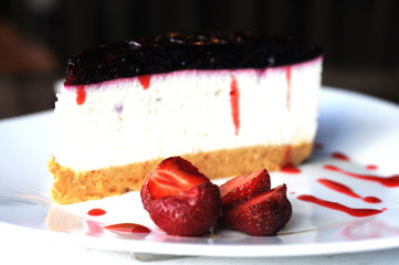 strawberries desert