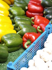 Verdura en mercado de Paris