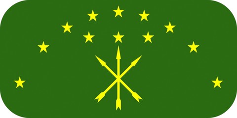 Drapeau de l'Adyguée