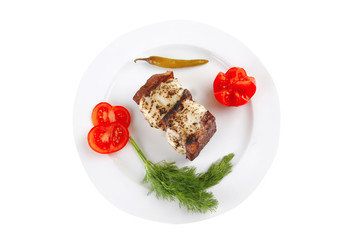 meat steak and cheese