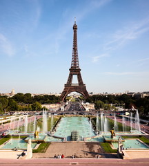 Fototapeta na wymiar Tour Eiffel panorama