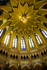Fototapeta na wymiar La cúpula del Parlamentod de Budapest (toma 3)