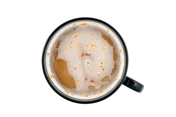 Hot coffee cup