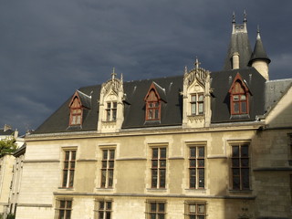 Palacio de los arzobispos en Paris