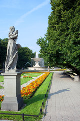Park Saski in Warsaw