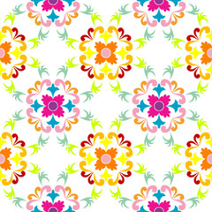 Fototapeta na wymiar seamless floral pattern 3