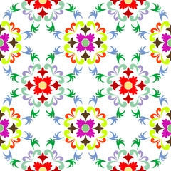 Fototapeta na wymiar seamless floral pattern 5