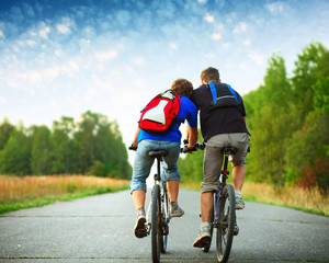 Fototapeta premium Bikers