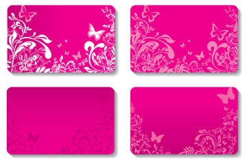 floral business cards