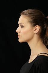 Fototapeta premium Portrait of pretty girl