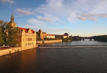 Vltava riverbank, Prague