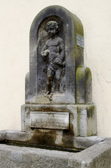 Fototapeta na wymiar Erlpeterbrunnen in Pirna