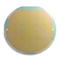 Silicon wafer, isolated