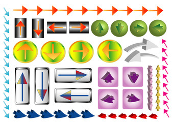 A collection of arrows for the Internet