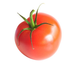 Isolated tomato (with Clipping Path)