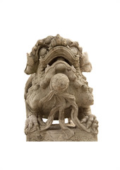 Obraz premium Stone lion