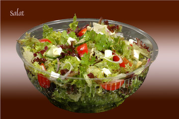 Salat mit Schafsk&auml;se