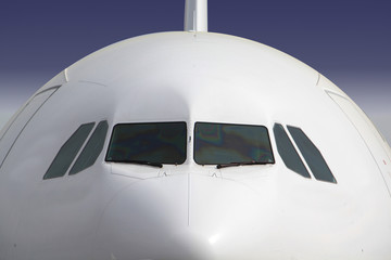 Fototapeta na wymiar nos samolotu