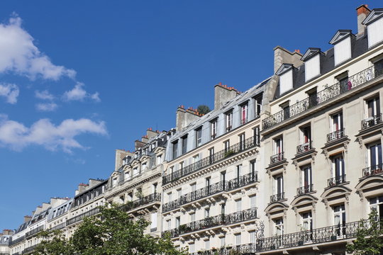 Pariser Häuserzeile