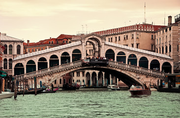 Rialto-Brücke in Venedig