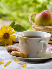 Tea with cookies