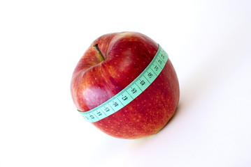 red apple