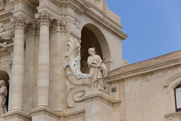 Particolare duomo di ortigia