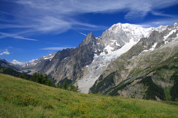 Fototapeta na wymiar Mont Blanc