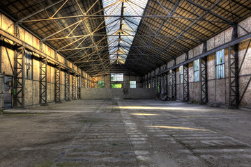 Old empty warehouse - 25692969
