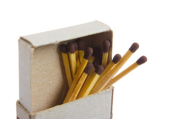 matches in a matchbox