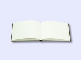 Books open