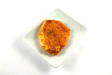 Mariniertes Schweinerückensteck