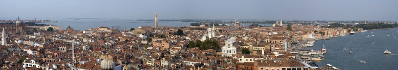 Fototapeta na wymiar Panorama Wenecja Włochy
