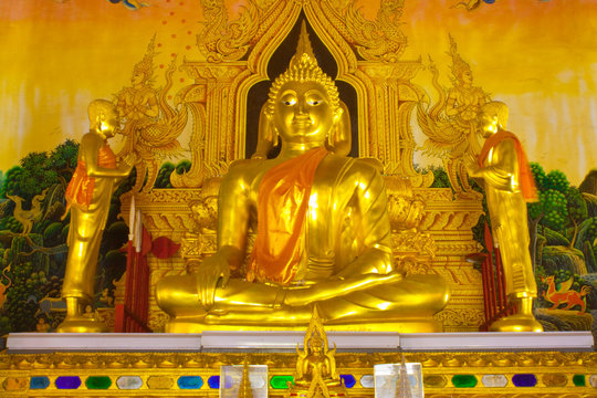 Buddha and  disciples images