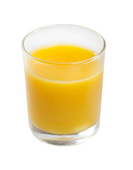 fresh orange juice isolated