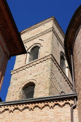 Fototapeta na wymiar Co-Cathedral of St Catervo, retro
