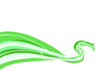 abstract green curve background