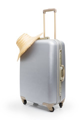 Summer time - Travel bag and straw hat