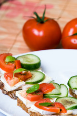 Breakfast, healthy food