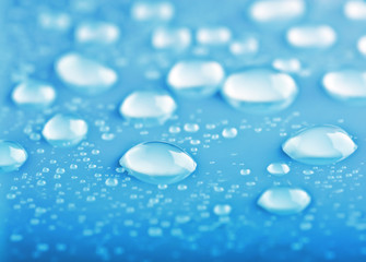 background of water drops