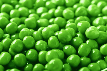 background of green peas