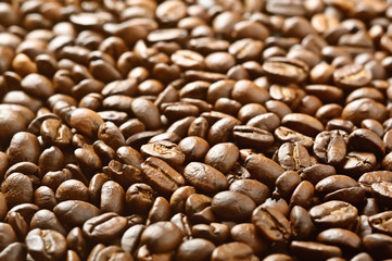 background of coffee beans